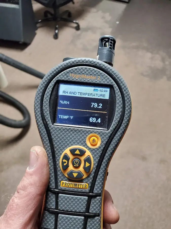 Moisture meter humidity assessment for Mold Remediation & Removal in Maize